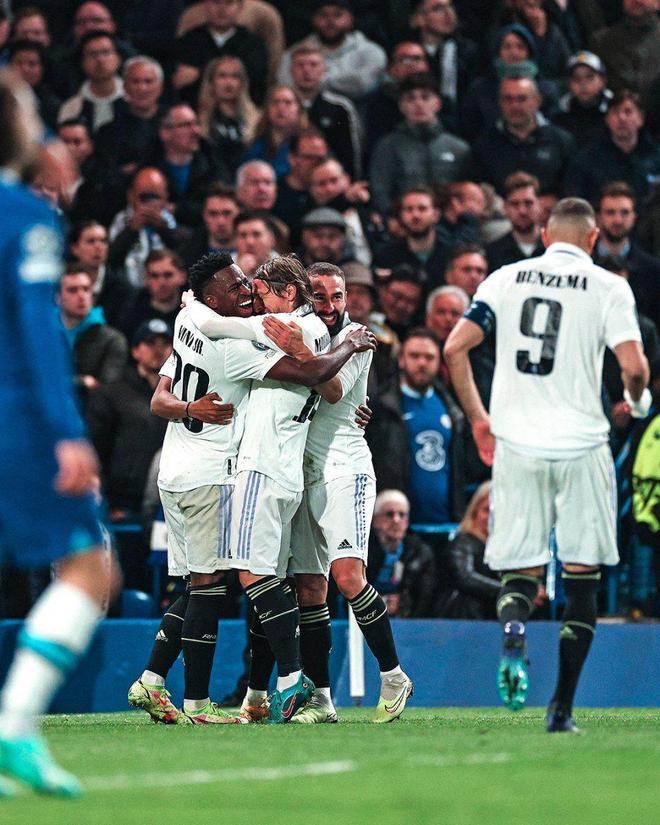 切尔西击败皇家马德里，晋级欧冠四强