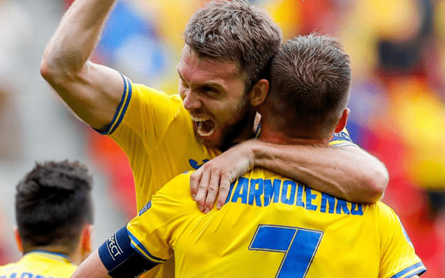 乌克兰队在欧洲预选赛中取得关键分,晋级 乌克兰队在欧洲预选赛中取得关键分,晋级